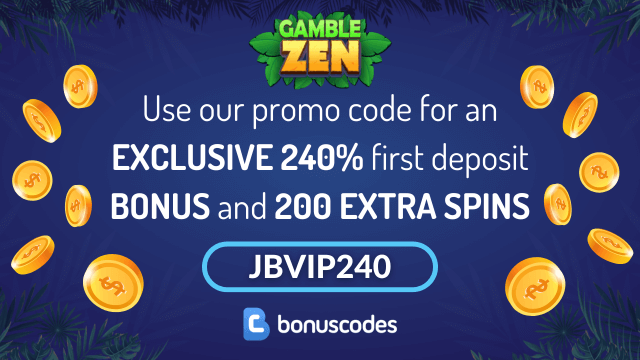 vip promo code gamblezen