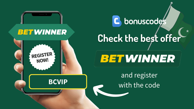 Betwinner app casino promo for Pakistan