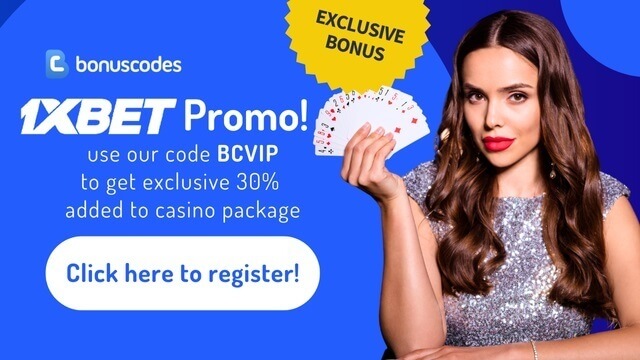 1xbet casino offer for Pakistani players