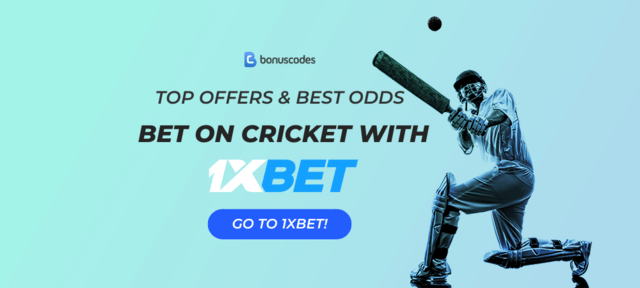 1xbet India cricket betting offer