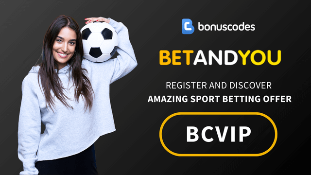 BetAndYou promotional code for sports