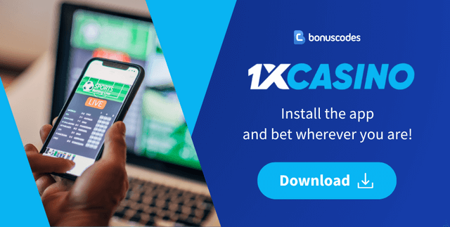 1xCasino app download 2025