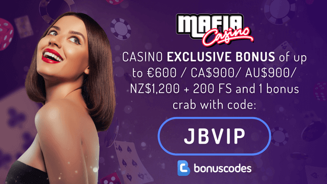 mafia casino promo code 2026