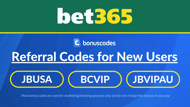 bonus code bet365