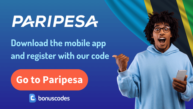 Paripesa promo code Tanzania 2026