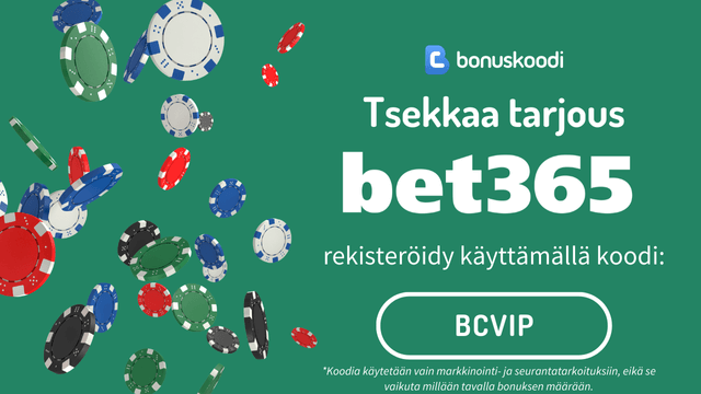 bonuskoodi bet365