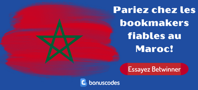 bookmakers légaux au Maroc avec code promo