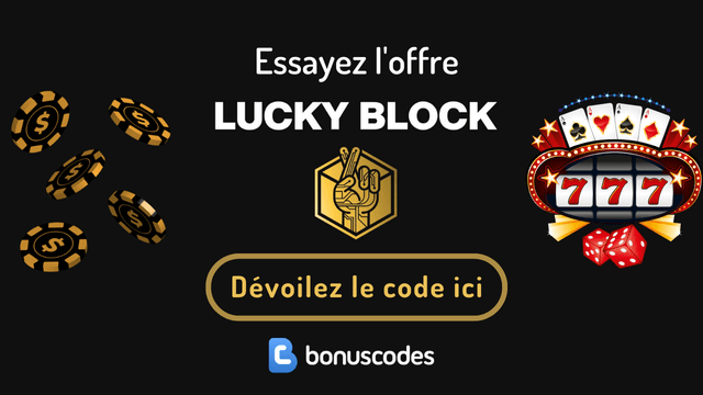 offre code promotionnel Lucky Block