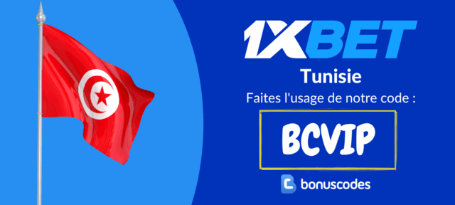 code bonus à l'inscription 1xbet tunisie 