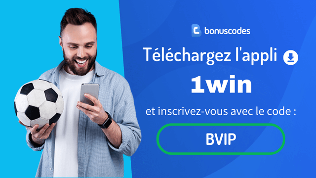 code bonus pour l'appli 1win