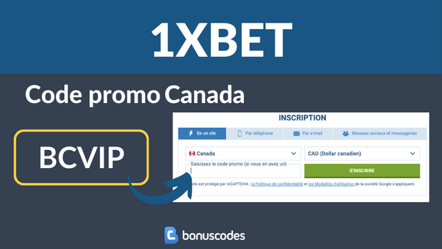 enregistrement 1xbet canada