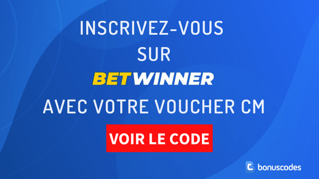 Betwinner cameroun code promotionnel