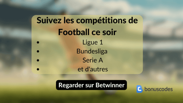 streaming football ce soir
