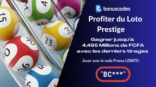 loterie nationale du togo code promo 2025
