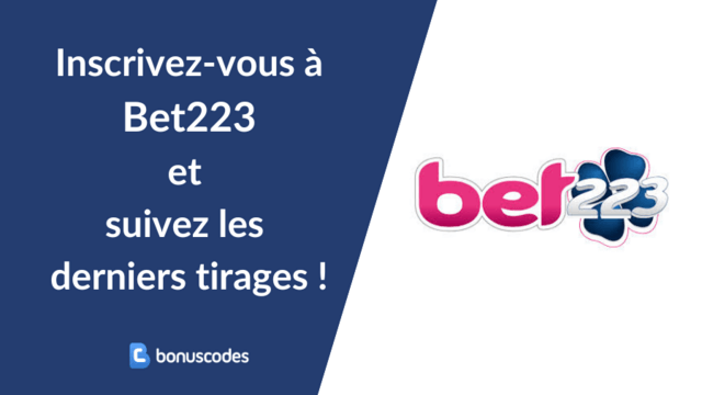inscription bet223
