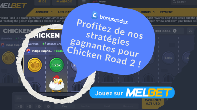 Chicken Road 2 comment gagner de l'argent