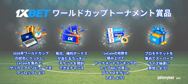 ワールドカップ　2026　ボーナス