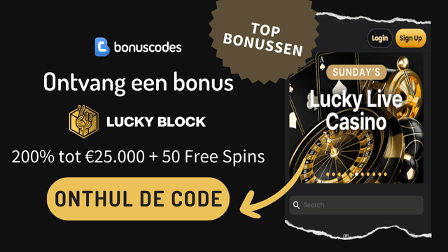 lucky block bonus code gebruiken