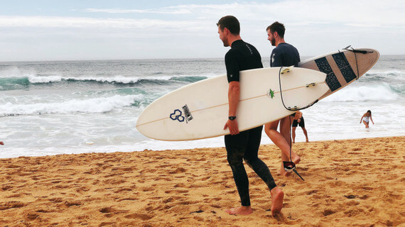Surf sur JO