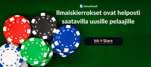 Ilmaiskierrokset uusille pelaajille