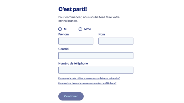 Loto-Québec enregistrement