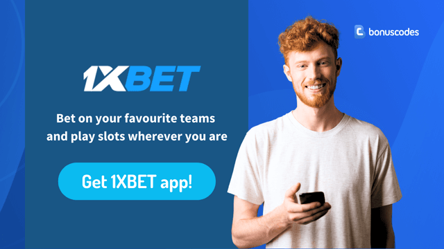 1XBET promo code that works in mobile app