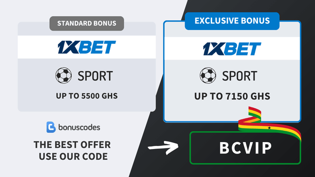 promo code 1xbet Ghana for sport