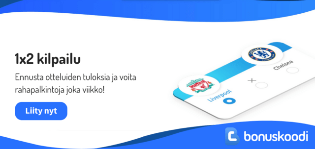 voita 150 euroa joka viikko 1x2 kilpailussa