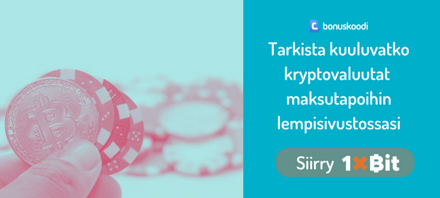 Bitcoin maksaaminen nettikasinolla