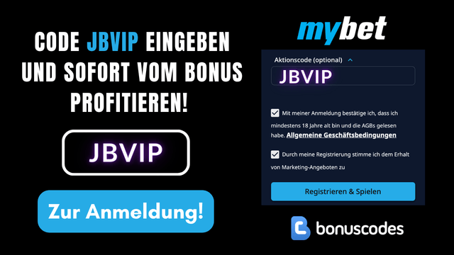 Mybet Aktionscode Registrierung