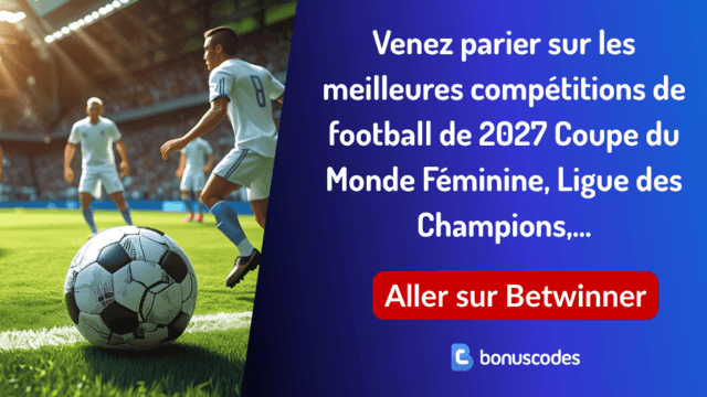 bookmaker football compétition 2027