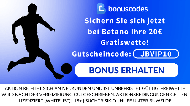 Gratis Wettbonus für Sportwetten 2027