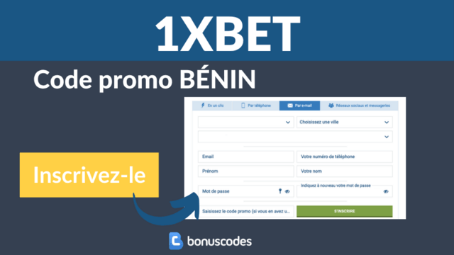 inscription bonus code 1xbet benin