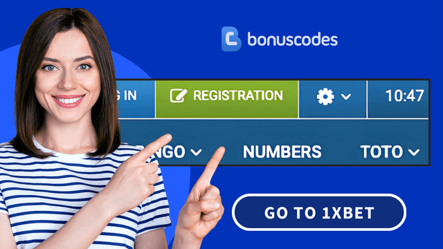 creating an account with 1xbet promo code 