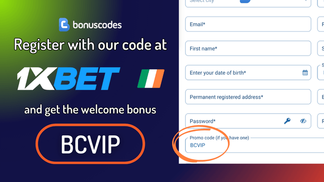 1xbet ireland promo code for registration